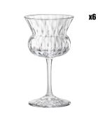 6 Verres à Cocktail Nick&Nora Bloom transparents  - 15.5cl