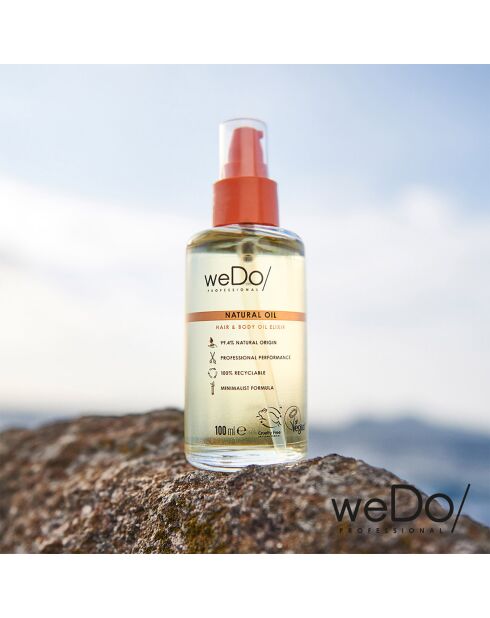 Aceite natural vegano para cabello y cuerpo - 100 ml