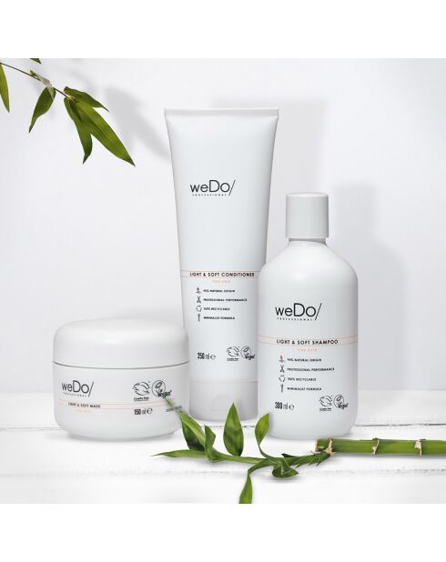 Shampooing vegan Légèreté & Douceur pour cheveux fins - 300 ml