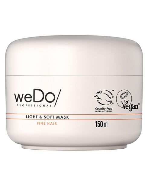 Masque cheveux vegan Légèreté & Douceur pour cheveux fins - 150 ml