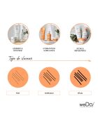 Shampoo solido vegano Hydration & Shine per capelli normali e danneggiati - 25gr