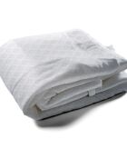 Protège-matelas Celesta recyclé blanc