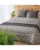 Couette Art Deco Anthracite anthracite