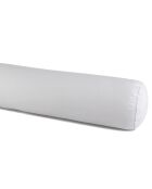 Traversin rond anti acariens blanc - D. 23x160 cm