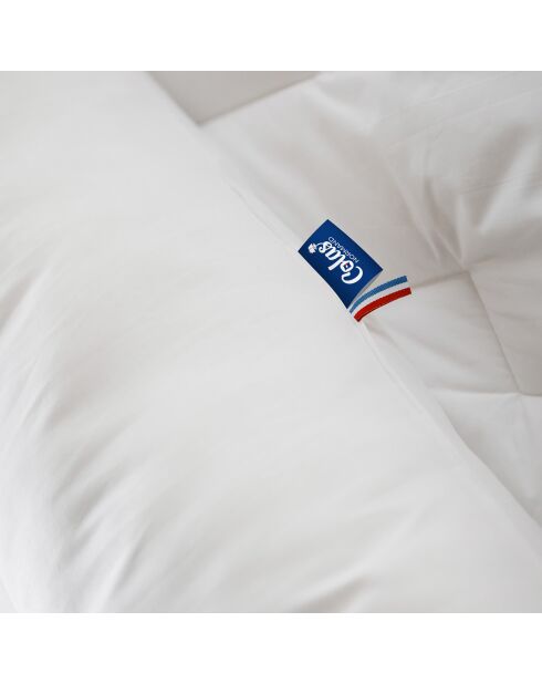 Traversin rond anti acariens blanc - D. 23x160 cm