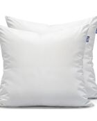 2 Oreillers Thermorégulant  Moelleux Cool In® blancs - 60x60 cm