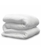 Couette Anti transpirante Lyocell Tempérée sensation soie blanche