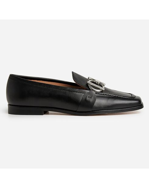 Mocassins en Cuir Paola noirs