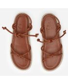 Sandales Heather cognac