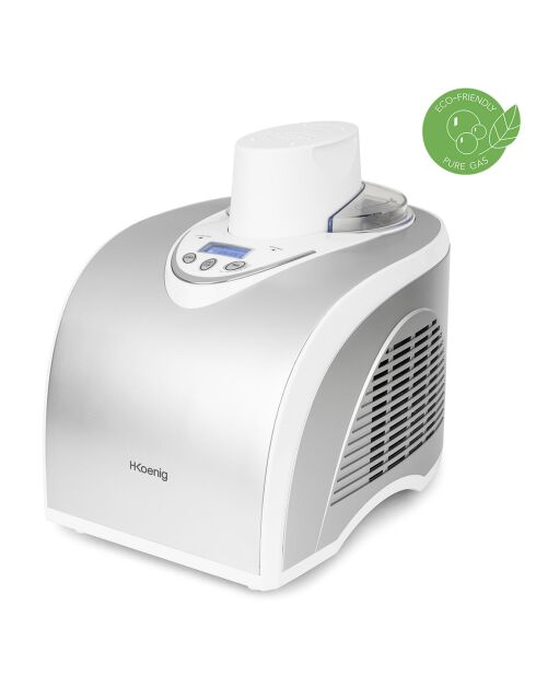 Turbine à glace HF180 1L aluminium/transparent - 135W