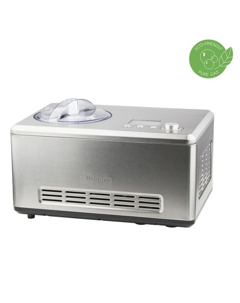 HF320 2L gekühlte Eismaschine aus Edelstahl - 180W