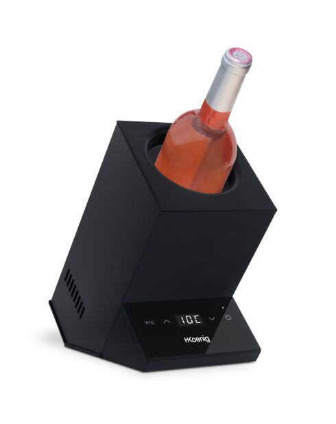 Rafraîchisseur à vin électrique noir