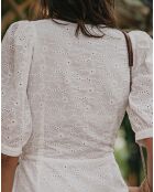 Robe Mazarine blanche