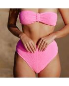 Bandeau Loro rose fluo taille unique
