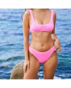 Brasilianischer Slip Loro fluo pink, einfarbig