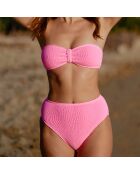 Culotte taille haute Veronika rose fluo taille unique