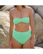 Culotte taille haute Veronika vert fluo taille unique