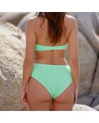 Culotte taille haute Veronika vert fluo taille unique