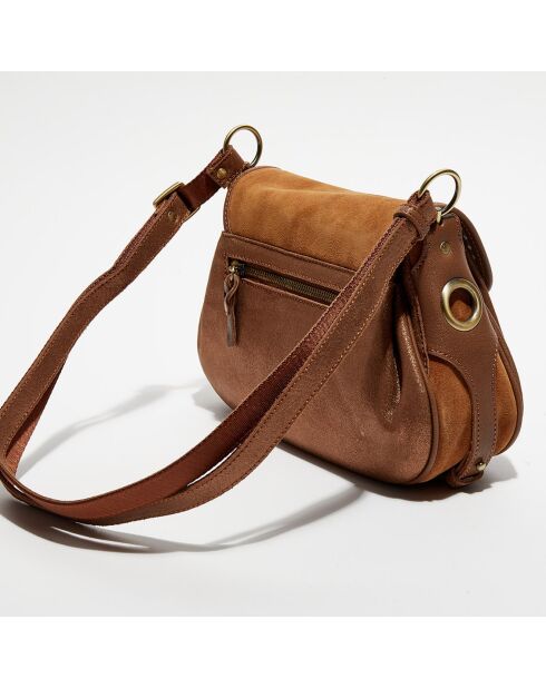 Sac en Cuir Ruby Xs New Glit camel - 19x25x8cm