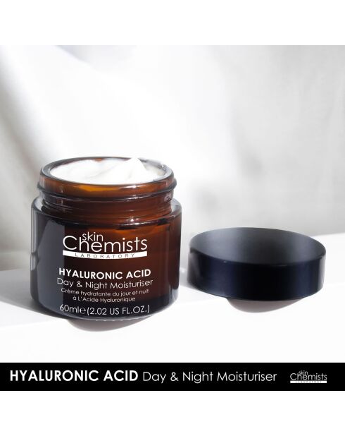 Hyaluronsäure-Feuchtigkeitscreme für Tag und Nacht - 60 ml