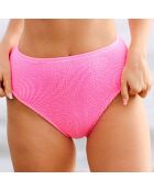Culotte taille haute Veronika rose fluo taille unique