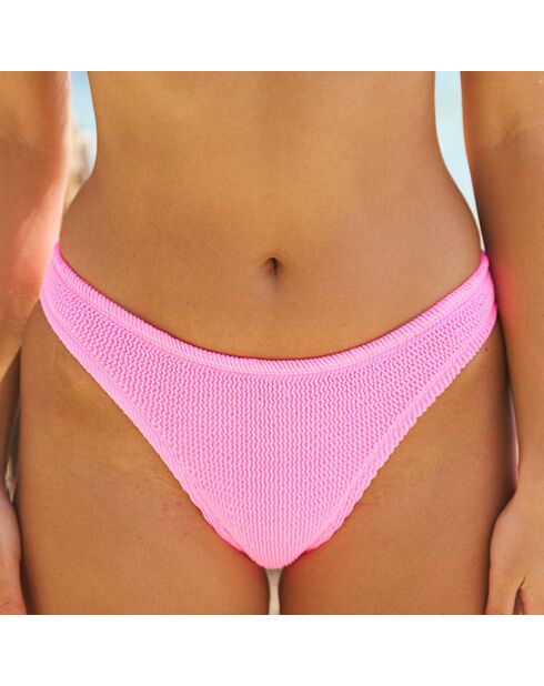 Culotte brésilienne Loro rose fluo taille unique