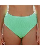 Culotte taille haute Veronika vert fluo taille unique