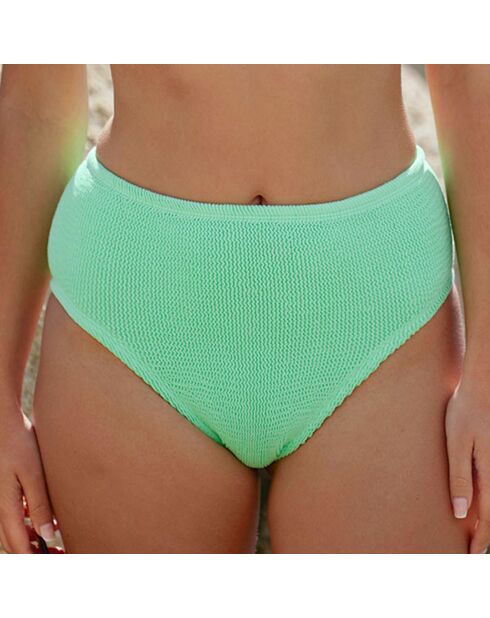 Culotte taille haute Veronika vert fluo taille unique