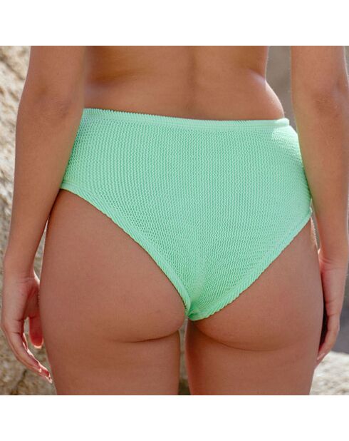 Culotte taille haute Veronika vert fluo taille unique