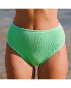 Culotte taille haute Veronika vert fluo taille unique