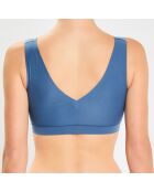 Soutien-gorge sans armatures Softstretch bleu pétrole