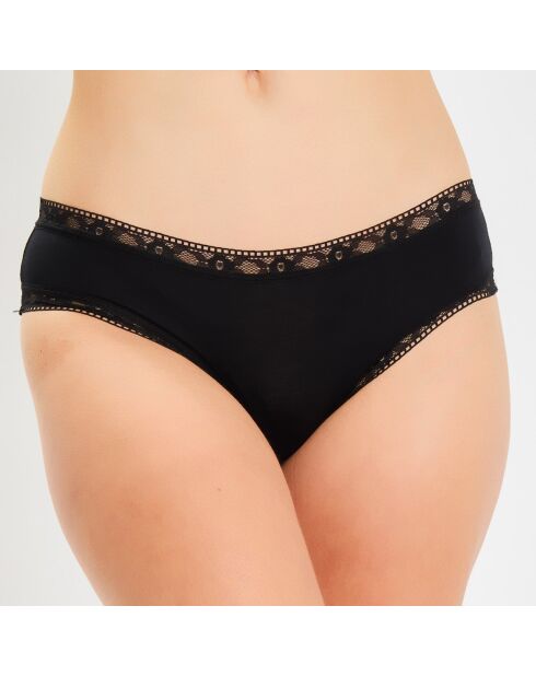 Shorty Softy Lace noir