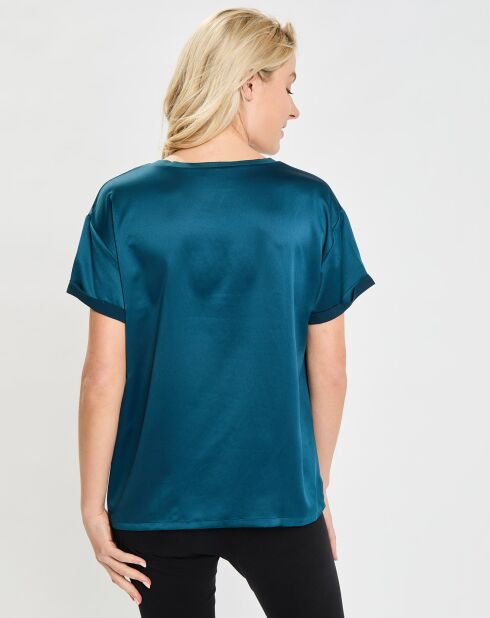 T-Shirt Nassima bleu ming