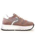 Sneakers en Cuir Maran Flash roses