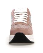 Sneakers en Cuir Maran Flash roses