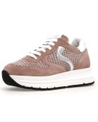 Sneakers en Cuir Maran Flash roses