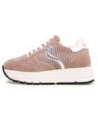 Sneakers en Cuir Maran Flash roses