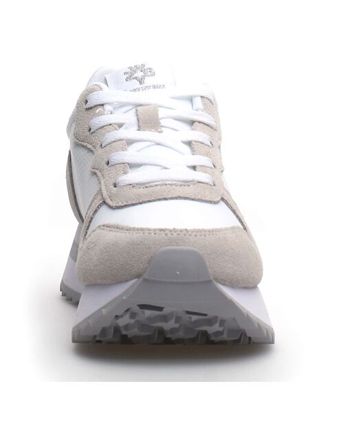 Sneakers en Cuir Rhea gris/blanc