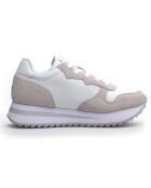 Sneakers en Cuir Rhea gris/blanc