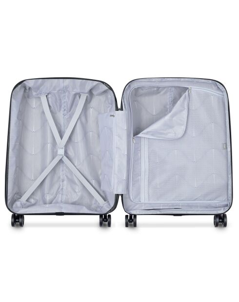 Valise Cabine 4 roues doubles Belmont Plus 55 cm bleu zinc