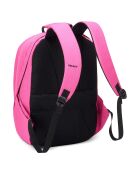 Sac à dos, protection PC 15.6 Securban fuchsia - 17x32x48 cm