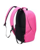 Sac à dos, protection PC 15.6 Securban fuchsia - 17x32x48 cm