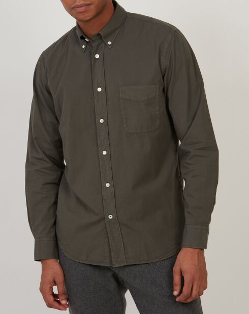 Chemise regular Pitt Pat militaire