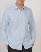 Chemise slim Sammy Oxford bleue