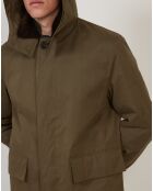 Parka Clarence vert armée