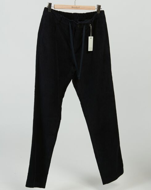 Pantalon en Velours côtelé Tanker marine