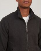 Sweat zippé Track Zip charcoal