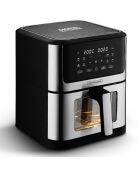 Friteuse sans huile 8l-10 programmes airmed wxl noire