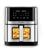 Friteuse sans huile 8l-10 programmes airmed wxl noire