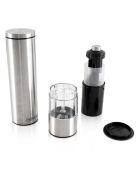 Set moulins à sel et poivre électrique salt & pepper inox